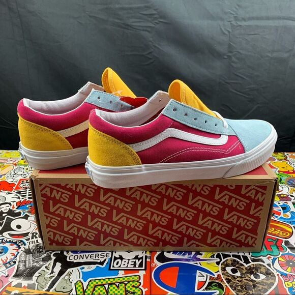 Vans Old Skool Retro Rainbow Womens Various Sizes - Picture 2 of 11